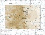 Download COLORADO STATE Map to print